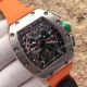 2017 Replica Richard Mille RM011 Chronograph Watch Silver Case Orange rubber (2)_th.jpg